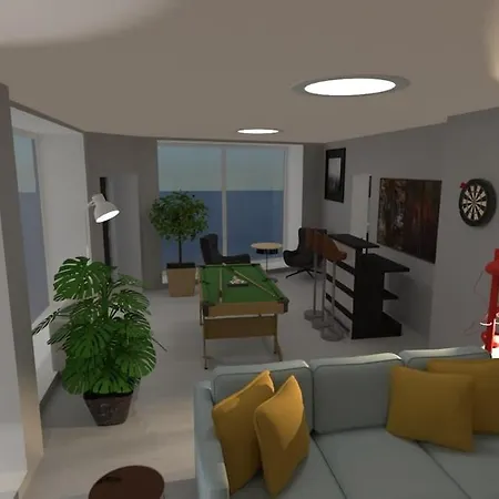 Appartamento Zentrales Game Loft - Fuer 10 Gaeste Stoccarda
