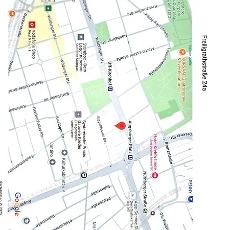 شقة Nr 5 Bei Augsburger Platz شتوتغارت
