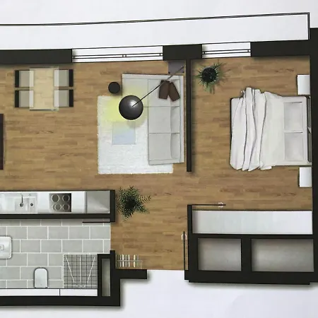Appartamento City Apartment Stuttgart Stoccarda