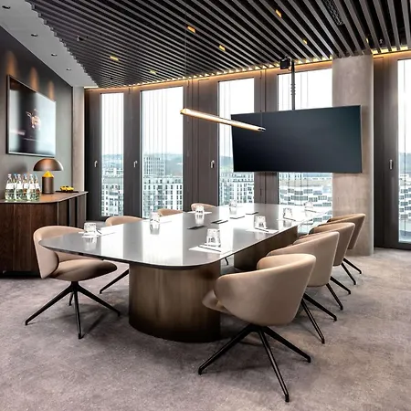 호텔 Radisson Blu At Porsche Design Tower 슈투트가르트
