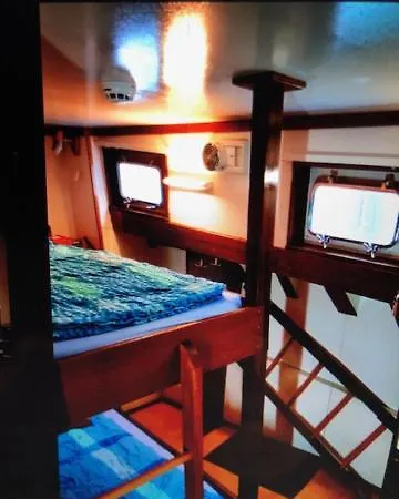 住宿加早餐酒店 Schiff Ahoy, Hotelschiff, Hausboot, Boot, Passagierschiff