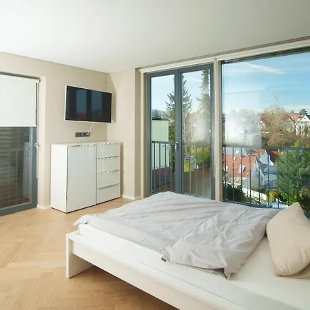 Luxurioese Maisonette Oase Mit Panoramablick 公寓 斯图加特